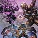 The cover for Injustice vs. The Masters of the Universe .